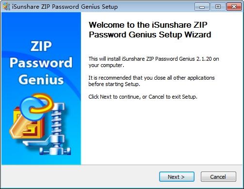 iSunshareZIPPasswordGenius,密码.