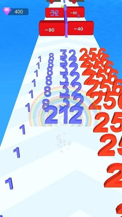 2048加强跑酷手机版下载,2048加强跑酷,跑酷游戏,合成游戏
