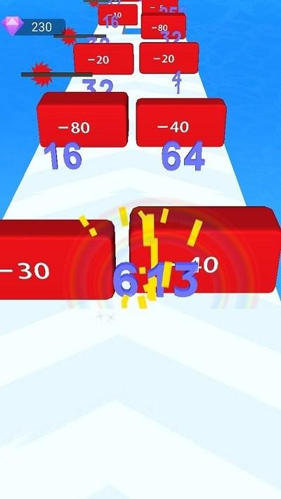 2048加强跑酷手机版下载,2048加强跑酷,跑酷游戏,合成游戏
